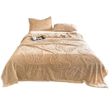 Dyner King Size, King Sengetæppe med Bomuld, Hyggelig Letvægts Syning Dekorativt Sengetæppe, Letvægts Sommerdyne Absorberer Varme for at Holde Voksne