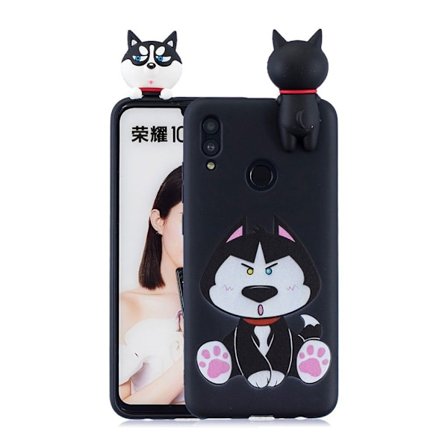Huawei P Smart 2019 3D Djur Docka fodral - Hund