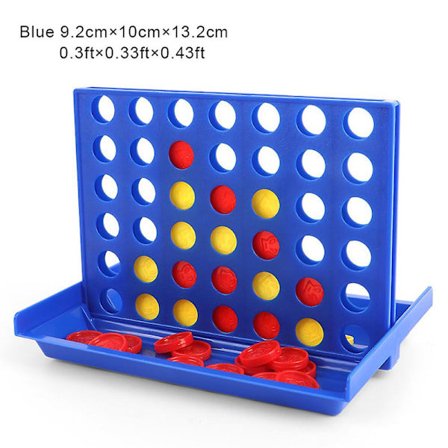 Stort Connect Four I Rad 4 I Rad Brädspel Barn Pedagogiska Leksaker [DmS] 92x 10 x 132cm
