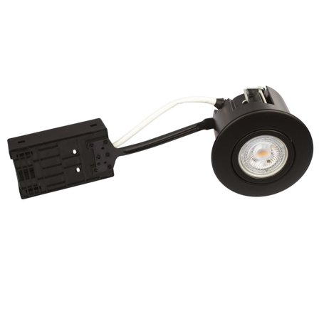 Scan Products Luna QI Downlight 2700 K, 5 W, innendørs Matt svart, Belysning
