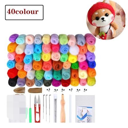 Neulahuovutus Aloittelijan DIY-sarja Neulat Erikoisuudet