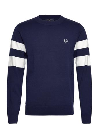 Tipped Sleeve C/N Patterned Fred Perry