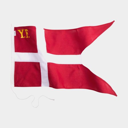 Tanskalainen jahtilippu 1852-Marine, meripolyesteri (150 g / m²), 150 x 79 cm