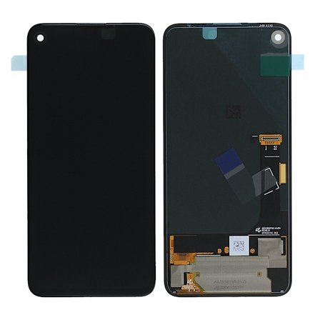 Google Pixel 4A Skärm med LCD Display Original - Svart