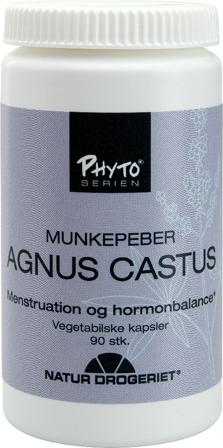Natur Drogeriet Agnus Castus, Veg. 90 kaps., Helse & Madvarer, Shop Efter Behov, Overgangsalder