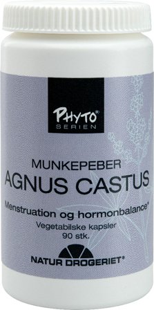 Natur Drogeriet Agnus Castus, Veg. 90 kaps., Helse & Madvarer, Kosttilskud Til Kvinder, Overgangsalder