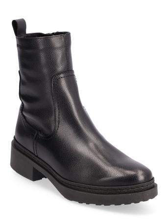 Indios Fm - Warm Lined Shoes Boots Ankle Boots Ankle Boot - Flat Svart Wonders