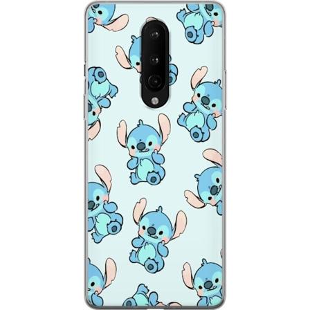OnePlus 8 Genomskinligt Skal Stitch mönster