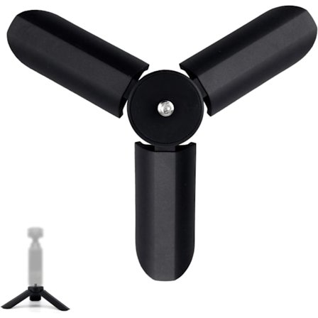 BOXOB Mini Stativ för DJI Osmo Pocket 3 & 2, Portabelt Stativ Bordsfäste Lättviktig Selfiestick Bekvämt Grepp Praktisk Digital