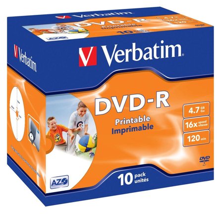 Verbatim DVD-R x 10 - 4.7 GB - lagringsmedier