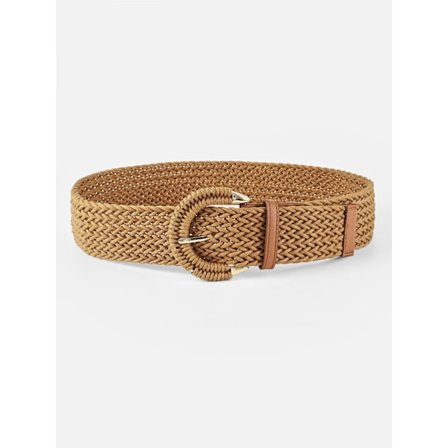 Dame Bredt Vævet Bælte til Kjoler Mode Rattan Flettet Taljebælte Strå Raffia Boho Bælte til Jeans