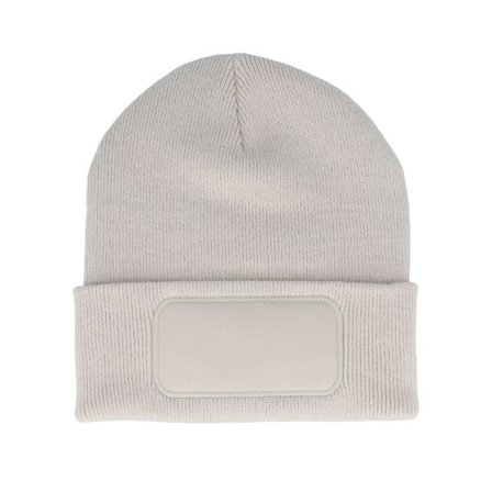 Beechfield - Beige cuff Beanie - Almond Original Patch Cuff @ Hatstore