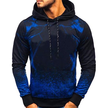 Genser med lange ermer for menn Gradient genser genser genser W