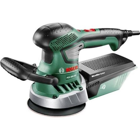 BOSCH Slumpmässig slipmaskin PEX 400 AE 350W