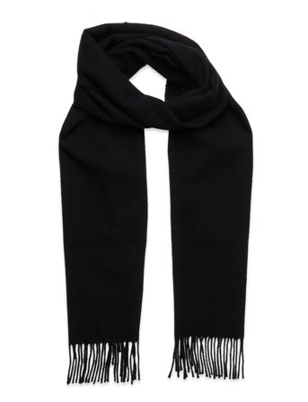 Unisex. Wool Scarf Black GANT