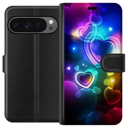 Yhteensopiva Lompakkokotelo Google Google Pixel 9 Pro XL NeonRakkaus