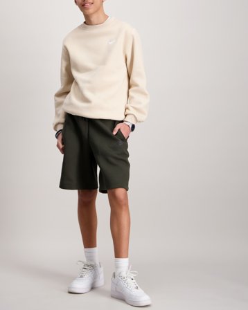 Nike B NSW TECH FLC SHORT Grøn Shorts Dreng - Kids Brand Store