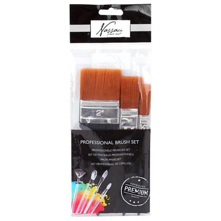 Brushes Wide 3-set
