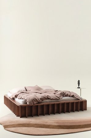 Jotex - Sengeramme 180 Cm Mørk brun - SOLVIK - Kjøp Sengerammer hos Jotex