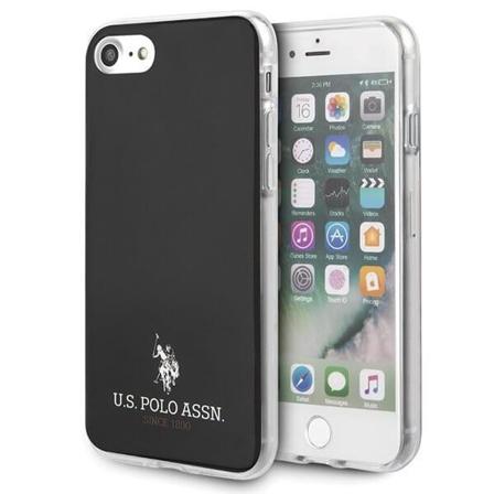 OS. Polo Assn. Skinnende iPhone 7/8 / SE 2020 Cover Sort Black