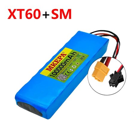 10S2P 36V 100000mAh 36v elektrisk scooter batteri Lithium elektrisk scooter 500W elektrisk scooter batteri 36v 10s2p batteri