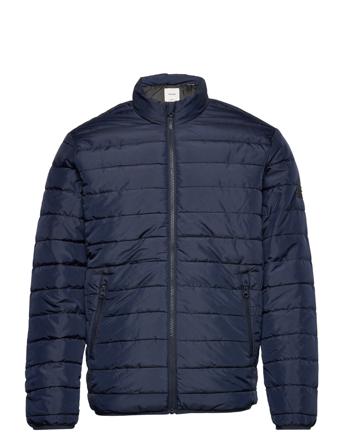 Jwhwing Stand Collar Puffer Jacket Blue Jack & J S