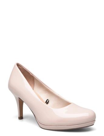 Women Court Sho Shoes Heels Pumps Classic Creme Tamaris*Betinget Tilbud