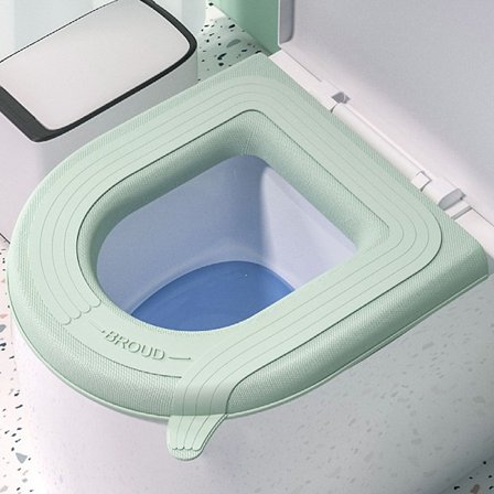 2 kpl WC-istuimen cover Pestävä wc-kannen pehmuste