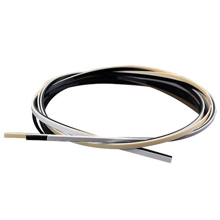 3 stk. Guitar Binding Material V Guitar Sort Guitar Plastik Guitar Binding Guitar Purfling Binding