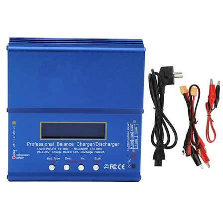 Lipo Batteri Oplader IMAX B6AC Balance Smart Lithium Oplader Neutral 80W til Lilon LiFe LiPo NiMH NiCd PB Batteri