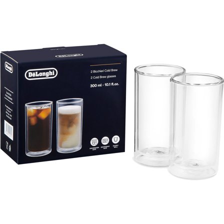 Delonghi Dobbeltveggede termoglass 300 ml 2-pakning' - 'Klar