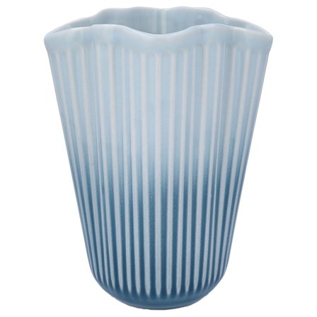 Kähler Hammershøi Unfold vas 20,5 cm, blå | Inredning > Vaser & Krukor > Vas | Bagaren och Kocken