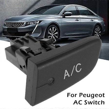 Ilmastointilaitteen AC-virtakytkin Painonappi 6554 KX Vaihto Peugeot 107 Citroen C1 Toyota Aygo Autotarvikkeisiin