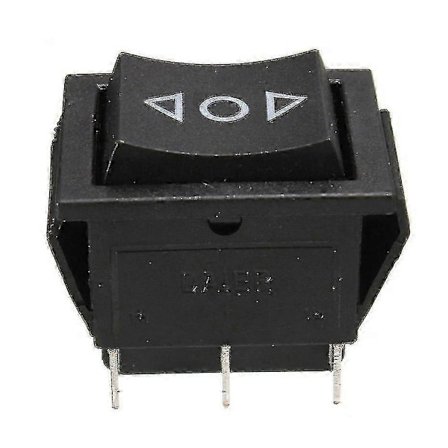 AC 250V/10A 125V/15A 6-pin DPDT Momentan Vippebryter for Elektrisk Vindusheis 12 V