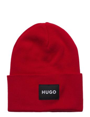 Xevon_C Designers Headwear Beanies Red HUGO