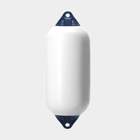 Defensa Castro F-5, 77 cm, Ø30 cm, branco