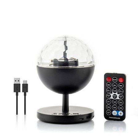 LED -projektor med BT -högtalare