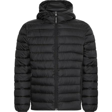 Calvin Klein, Down Jackets Czarny, Mężczyzna, Rozmiar: L
