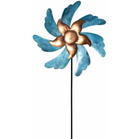 Järnväderkvarn Hemträdgårdsdekoration Plug-in Fågelavvisande Garde