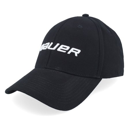 Bauer - Nero adjustable Cappellino - Core Stretch Black Adjustable @ Hatstore