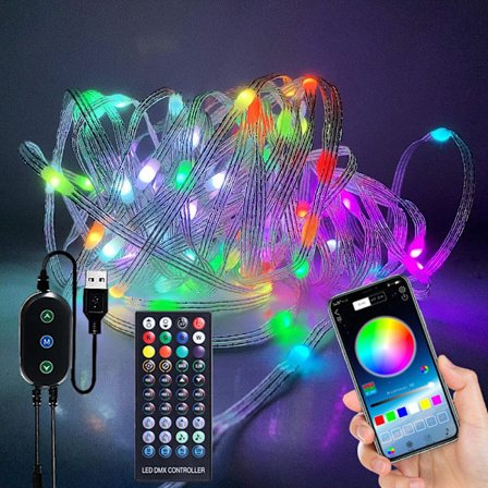 Jouluvalot, 100+ tilaa 10m 100 LED Dy