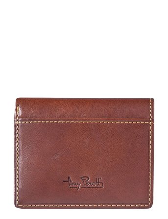 Tony Perotti Creditcard Wallet, Fold, W/ Banknote Pocket - Brown - ONE SIZE