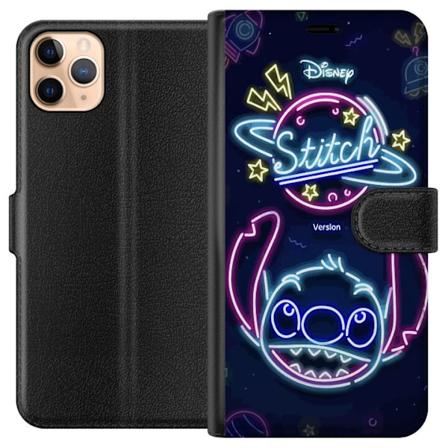 Apple iPhone 11 Pro Max Lommeboketui Stitch Neon