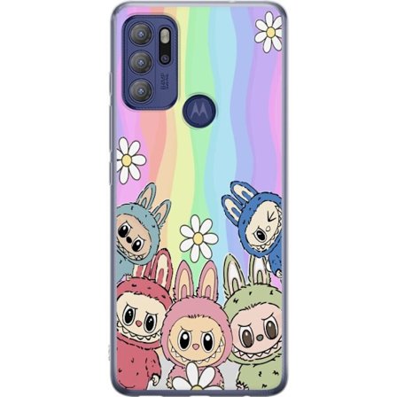 Yhteensopiva Puhelinkuori Motorola Motorola Moto G60S Regnbage