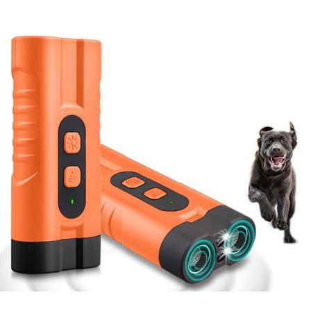 Ultrasonisk Anti-gø Hund – Hundegøen Stopper med LED, Hundetræningsenhed