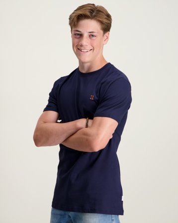 Les Deux Norregaard T-Shirt Blau T-Shirts Jungen - Kids Brand Store