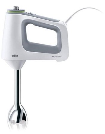 Braun MultiMix 5 HM 5137 Handmixer 750 W Grau, Weiß