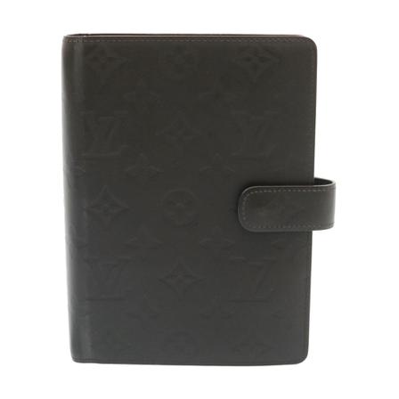 Louis Vuitton Vintage Pre-owned Agenda MM W14cm x H18.5cm x D3.5cm Grå, unisex Vintage Accessories, Størrelse: ONE Size