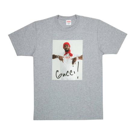 Supreme, T-Shirts Szary, Mężczyzna, Rozmiar: M