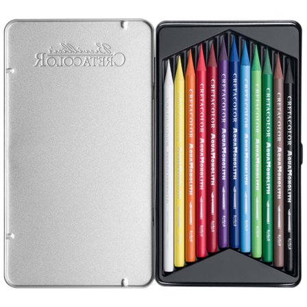 Cretacolor Aqua Monolith Aquarellstifte 12er-Set